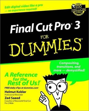 Tapa de Final Cut Pro 3 for dummies