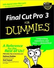 Tapa de Final Cut Pro 3 for dummies