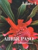 Tapa de Abrir Paso Libro 1/ Open the way Book 1
