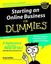 Tapa de Starting an Online Business for Dummies