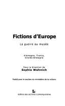 Tapa de Fictions d'europe. la guerre au musee