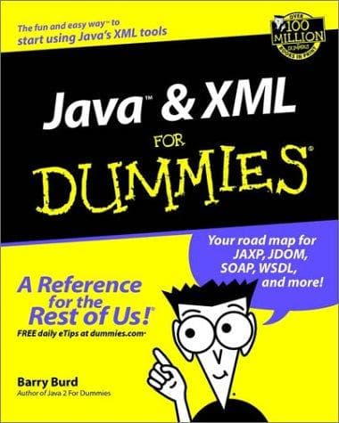 Tapa de Java & XML for Dummies