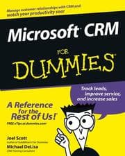 Tapa de Microsoft CRM for dummies