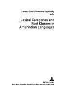 Tapa de Lexical Categories and Root Classes in Amerindian Languages