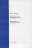 Tapa de Die Studienstiftung des deutschen Volkes seit 1925