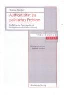 Tapa de Authentizität als politisches Problem