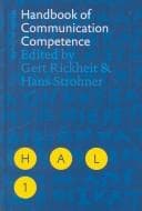 Tapa de Handbook of communication competence