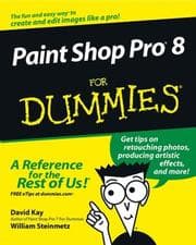 Tapa de Paint Shop Pro 8 for dummies