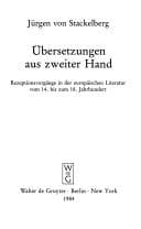 Tapa de Übersetzungen aus zweiter Hand