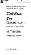 Tapa de Der Goldne Topf. Ein Märchen aus der neuen Zeit. Mit Materialien