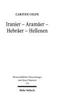 Tapa de Iranier, Aramäer, Hebräer, Hellenen