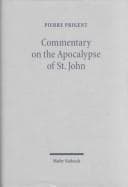 Tapa de Commentary on the Apocalypse of St. John