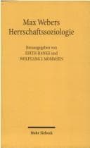 Tapa de Max Webers Herrschaftssoziologie: Studien zu Entstehung und Wirkung