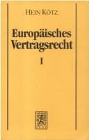 Tapa de Europäisches Vertragsrecht