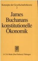 Tapa de James Buchanans konstitutionelle Ökonomik