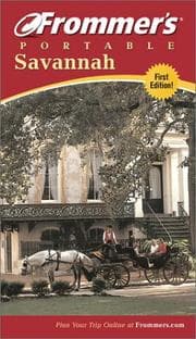 Tapa de Frommer's Portable Savannah