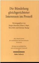 Tapa de Bündelung Gleichgerichteter Interessen Im Prozeß