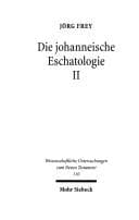 Tapa de Die Johanneische Eschatologie
