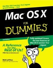 Tapa de Mac OS X for Dummies