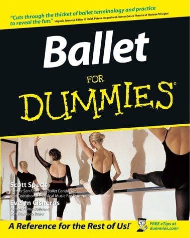 Tapa de Ballet for Dummies