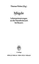 Tapa de Mägde Lebenserinnerungen an die Dienstbotenzeit bei Bauern