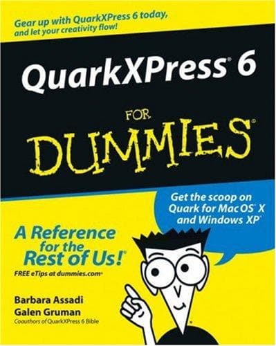 Tapa de QuarkXPress 6 for dummies