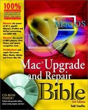 Tapa de Mac upgrade and repair bible