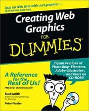 Tapa de Creating Web graphics for dummies