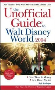 Tapa de The Unofficial Guide to Walt Disney World 2004