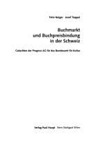 Tapa de Buchmarkt und Buchpreisbindung in der Schweiz