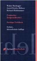 Tapa de Praktisches Zivilprozeßrecht I