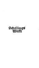 Tapa de Schellings Werke.