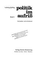 Tapa de Politik Im Aufrib