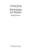 Tapa de Spaziergänge mit Flaubert. Reisegeschichten
