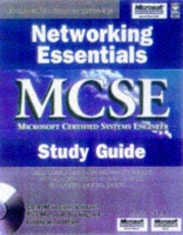 Tapa de Networking essentials MCSE study guide