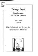 Tapa de Das Geheimnis am Beginn der Moderne