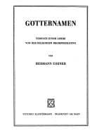 Tapa de Götternamen. Versuch einer Lehre von der religiösen Begriffsbildung