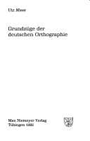 Tapa de Grundzüge der deutschen Orthographie