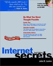 Tapa de Internet secrets