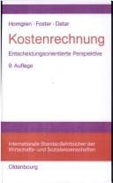 Tapa de Kostenrechnung. Entscheidungsorientierte Perspektive