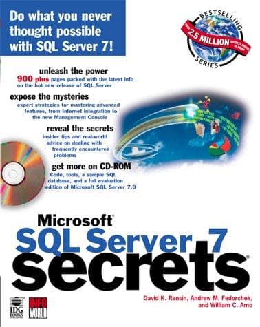 Tapa de Microsoft SQL Server 7 secrets
