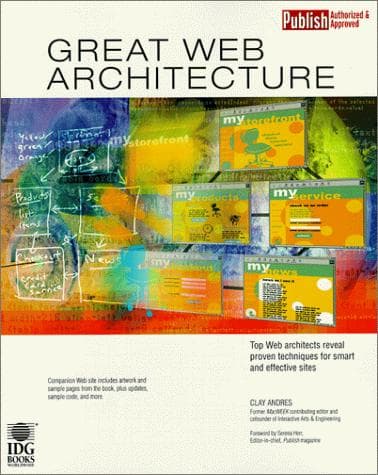 Tapa de Great Web Architecture (... Secrets (IDG))