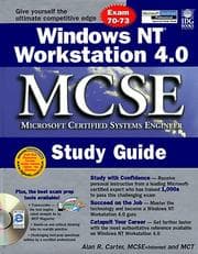 Tapa de Windows NT workstation 4.0 MCSE study guide