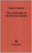 Tapa de Authorship of the Platonic Epistles