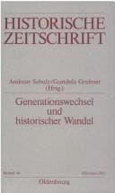 Tapa de Generationswechsel und historischer Wandel
