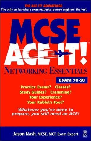 Tapa de MCSE networking essentials ace it!