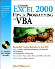 Tapa de Microsoft® Excel 2000 Power Programming with VBA