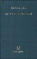 Tapa de Anti-Scepticism, or Notes Upon Each Chapter of Mr. Lock's Essay Concerning Human Understanding