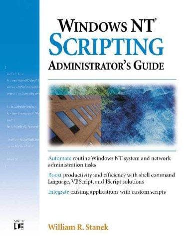Tapa de Windows Nt Scripting Administrator's Guide