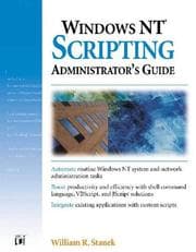 Tapa de Windows Nt Scripting Administrator's Guide
